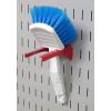 imageWall Control 114in Handle Bracket Slotted Metal Pegboard Hook Pegboard and Slotted Tool Board  WhiteRed