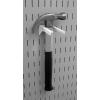 imageWall Control 114in Handle Bracket Slotted Metal Pegboard Hook Pegboard and Slotted Tool Board  WhiteWhite