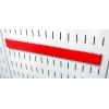 imageWall Control 14in Accessory Hanger Tool Holder Bracket Pegboard Accessory Pegboard and Slotted Tool Board  BlackRed