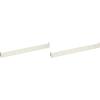 imageWall Control 14in Accessory Hanger Tool Holder Bracket Pegboard Accessory Pegboard and Slotted Tool Board  BlackWhite
