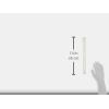 imageWall Control 14in Accessory Hanger Tool Holder Bracket Pegboard Accessory Pegboard and Slotted Tool Board  BlackWhite