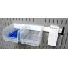 imageWall Control 14in Accessory Hanger Tool Holder Bracket Pegboard Accessory Pegboard and Slotted Tool Board  BlackWhite