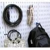 imageWall Control 278in Long Reach Hook Pack  Slotted Metal Pegboard Hooks Pegboard and Slotted Tool Board  BlackBlue