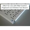 imageWall Control 278in Long Reach Hook Pack  Slotted Metal Pegboard Hooks Pegboard and Slotted Tool Board  BlackRed