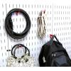 imageWall Control 278in Long Reach Hook Pack  Slotted Metal Pegboard Hooks Pegboard and Slotted Tool Board  BlackRed