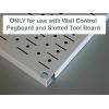 imageWall Control 278in Long Reach Hook Pack  Slotted Metal Pegboard Hooks Pegboard and Slotted Tool Board  BlackRed