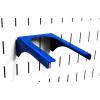 imageWall Control 2in Slotted Metal Pegboard Hook Blue Heavy Duty Rust Resistant for Garage Tool Storage and Kitchen OrganizationBlue