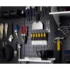 imageWall Control 30P3232B Black Metal Pegboard Pack  2 32quot Tall x 16quot Wide Black PegboardsBlack