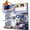 imageWall Control 30P3232B Black Metal Pegboard Pack  2 32quot Tall x 16quot Wide Black PegboardsGalvanized