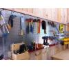 imageWall Control 30P3232B Black Metal Pegboard Pack  2 32quot Tall x 16quot Wide Black PegboardsGalvanized