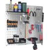 imageWall Control 30P3232B Black Metal Pegboard Pack  2 32quot Tall x 16quot Wide Black PegboardsGalvanized