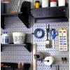 imageWall Control 30P3232B Black Metal Pegboard Pack  2 32quot Tall x 16quot Wide Black PegboardsGray