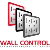 imageWall Control 30P3232B Black Metal Pegboard Pack  2 32quot Tall x 16quot Wide Black PegboardsGray
