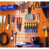 imageWall Control 30P3232B Black Metal Pegboard Pack  2 32quot Tall x 16quot Wide Black PegboardsOrange