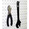 imageWall Control 30P3232B Black Metal Pegboard Pack  2 32quot Tall x 16quot Wide Black PegboardsWhite