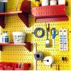 imageWall Control 30P3232B Black Metal Pegboard Pack  2 32quot Tall x 16quot Wide Black PegboardsYellow
