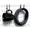 imageWall Control 3in Reach UHook Accessory U Shaped Slotted Metal Pegboard Hook Pegboard and Slotted Tool Board  WhiteBlack