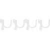 imageWall Control 3in Reach UHook Accessory U Shaped Slotted Metal Pegboard Hook Pegboard and Slotted Tool Board  WhiteWhite