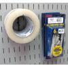 imageWall Control 6in Reach Extended Hook Pair  Slotted Metal Pegboard Hooks Pegboard and Slotted Tool Board  BlackBlack