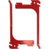 imageWall Control 6in Reach Extended Hook Pair  Slotted Metal Pegboard Hooks Pegboard and Slotted Tool Board  BlackRed