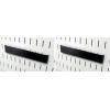 imageWall Control 8in Accessory Hanger Tool Holder Bracket Pegboard Accessory for Wall Control Pegboard and Slotted Tool Board  WhiteBlack