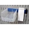 imageWall Control 8in Accessory Hanger Tool Holder Bracket Pegboard Accessory for Wall Control Pegboard and Slotted Tool Board  WhiteBlue
