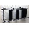 imageWall Control Heavy Duty Pegboard Hook Slotted Hook Pair  Red 10HD012 RBlack