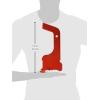 imageWall Control Heavy Duty Pegboard Hook Slotted Hook Pair  Red 10HD012 RRed