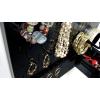 imageWall Control Jewelry Organizer Wall Hanging Jewelry Holder Kit Wall Mounted Necklace Organizer Kit in WhiteBlack