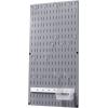 imageWall Control Jewelry Organizer Wall Hanging Jewelry Holder Kit Wall Mounted Necklace Organizer Kit in WhiteGray