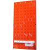 imageWall Control Jewelry Organizer Wall Hanging Jewelry Holder Kit Wall Mounted Necklace Organizer Kit in WhiteOrange