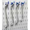 imageWall Control KT200DLX B Slotted Storage Panel Deluxe Metal Hook Assortment BlackBlue