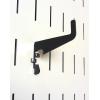 imageWall Control Medium 178in Hook Pack  Slotted Metal Pegboard Hooks Pegboard and Slotted Tool Board  BlackBlack