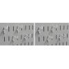 imageWall Control Medium 178in Hook Pack  Slotted Metal Pegboard Hooks Pegboard and Slotted Tool Board  BlackWhite