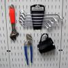 imageWall Control Medium 178in Hook Pack  Slotted Metal Pegboard Hooks Pegboard and Slotted Tool Board  BlackWhite