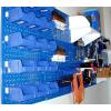 imageWall Control Pegboard 32in x 16in Galvanized Metal Pegboard Tool Board PanelBlue