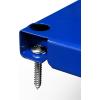 imageWall Control Pegboard 32in x 16in Galvanized Metal Pegboard Tool Board PanelBlue