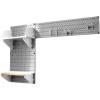 imageWall Control Pegboard Garden Supplies Storage and Organization Garden Tool Organizer Kit with Black Pegboard and White AccessoriesGray