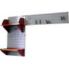 imageWall Control Pegboard Garden Supplies Storage and Organization Garden Tool Organizer Kit with Black Pegboard and White AccessoriesGray Pegboard Red Accessories