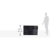 imageWall Control Pegboard Organizer 4 ft Metal Pegboard Standard Tool Storage Kit with Black Toolboard and Black AccessoriesBlack