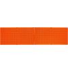 imageWall Control Pegboard Rack Garage Storage Galvanized Steel Horizontal Peg Board Pack  Two 32Inch x 16Inch Shiny Metallic Metal WallBoard Tool Organization PanelsOrange