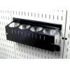 imageWall Control Pegboard Spray Can Holder Bracket and Aerosol Can Organizer Pegboard and Slotted Tool Board  BlackBlack
