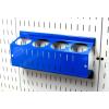 imageWall Control Pegboard Spray Can Holder Bracket and Aerosol Can Organizer Pegboard and Slotted Tool Board  BlackBlue