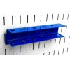 imageWall Control Screwdriver Holder Bracket Slotted Metal Pegboard Accessory Slotted Tool Board  RedBlue
