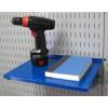 imageWall Control Shelf 12in Deep Pegboard Shelf Assembly for Wall Control Pegboard and Slotted Tool Board  WhiteBlue