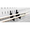 imageWall Control Slotted Metal Pegboard Rod Bracket Pair Accessory Pack Pegboard and Slotted Tool Board  BlackBlack