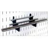 imageWall Control Slotted Metal Pegboard Rod Bracket Pair Accessory Pack Pegboard and Slotted Tool Board  BlackBlack