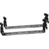 imageWall Control 1in x 4in CBracket Slotted Metal Pegboard Hook Pegboard and Slotted Tool Board  BlackBlack