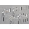 imageWall Control 278in Long Reach Hook Pack  Slotted Metal Pegboard Hooks Pegboard and Slotted Tool Board  BlackWhite