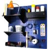 imageWall Control Craft ampamp Hobby Pegboard Organizer Storage Kit with Black Pegboard and Red AccessoriesBlue Pegboard Black Accessories